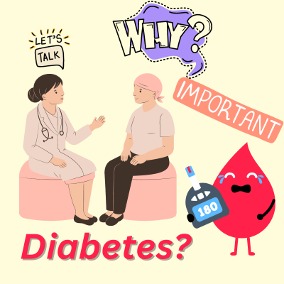 why important to talk about diabetes